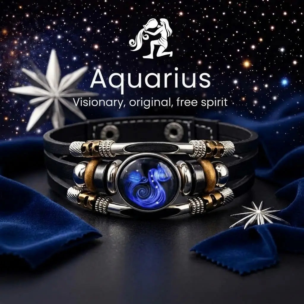 Astrolumina™ zodiac glow bracelet