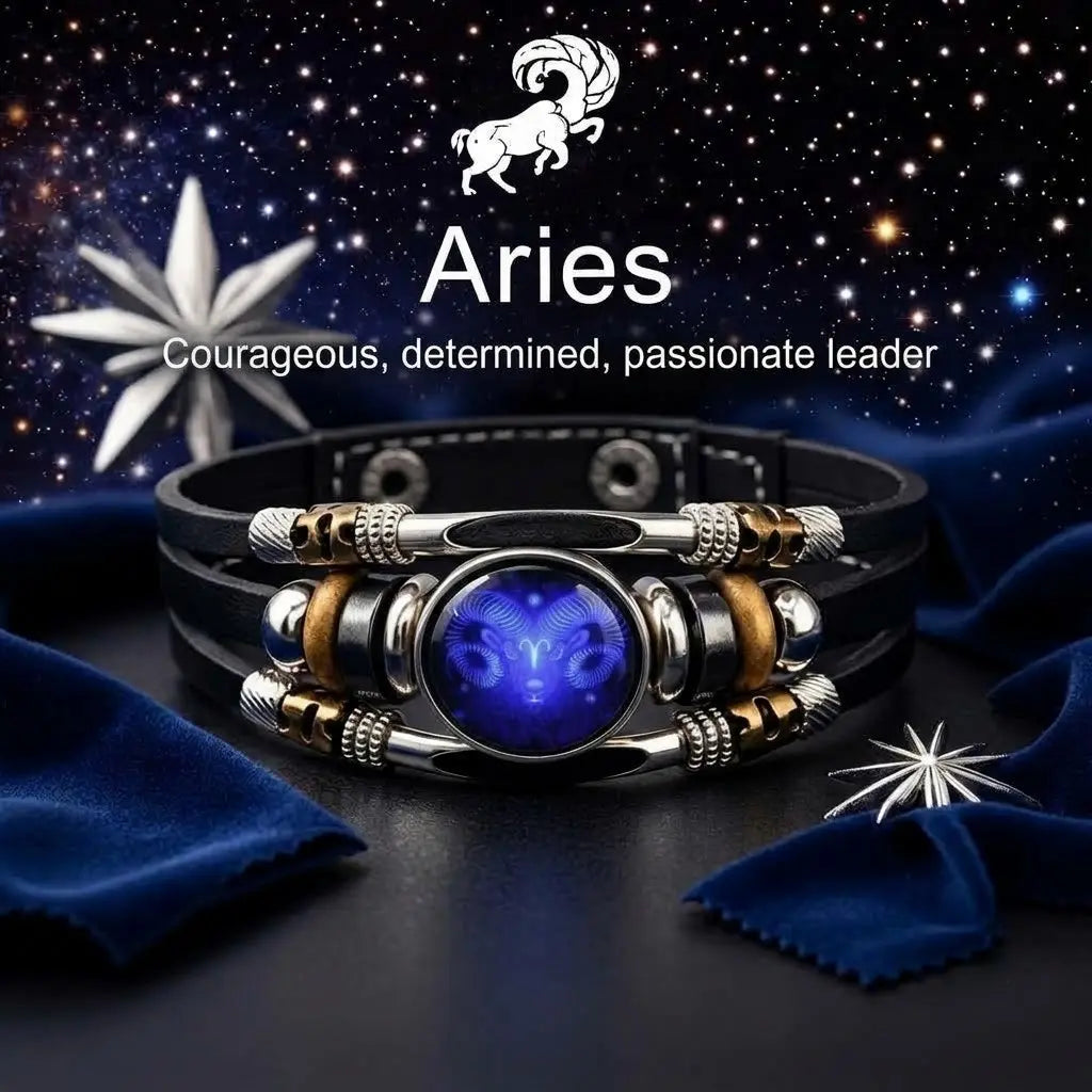 Astrolumina™ zodiac glow bracelet
